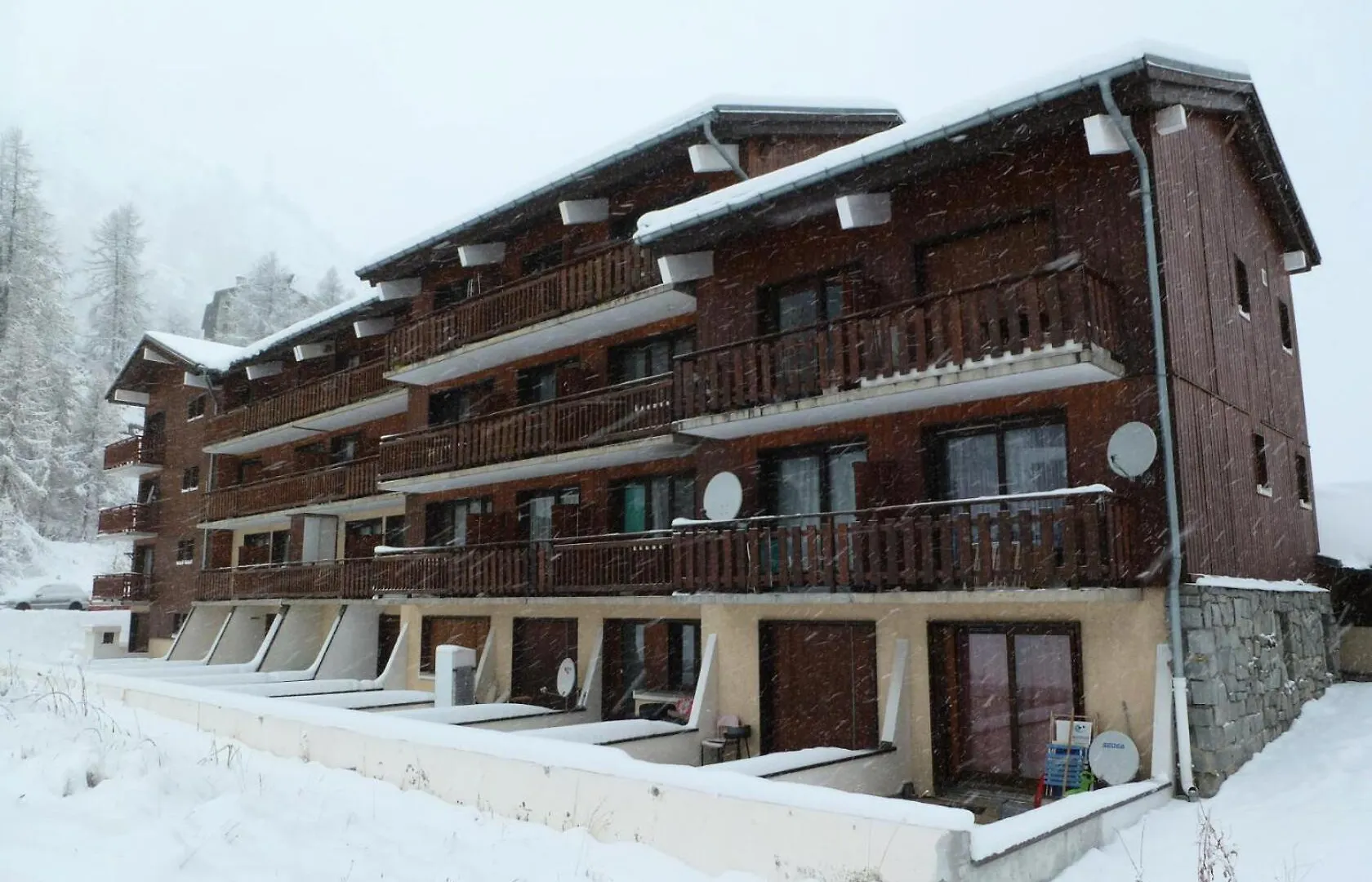 Daire Residence Olympiques - Studio A Tignes 1800 Mae-7484